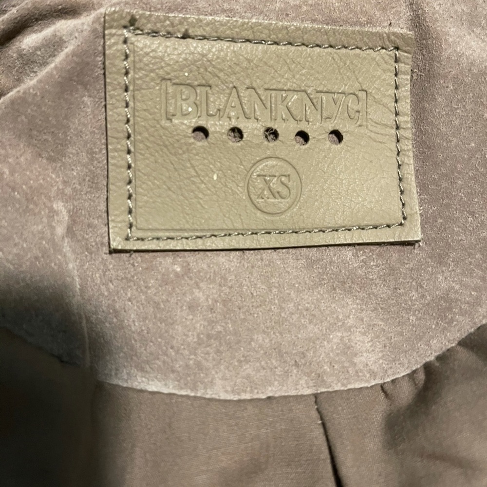 Suede Moto Jacket in Sand Stoner
BLANKNYC - Picture 4 of 6